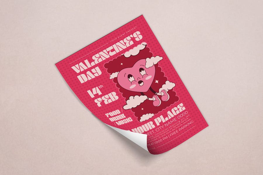 Happy Valentine's Day - Valentine's Day Flyer