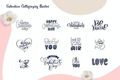 Happy Valentine's Day Bundles - Happy Valentine's Day SVG