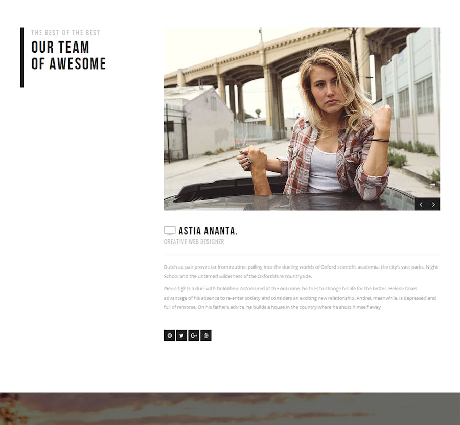 Bahe - WordPress Theme