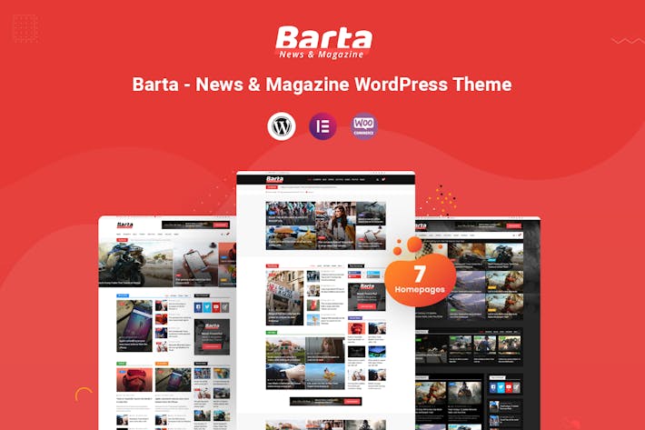 Barta - News & Magazine WordPress Theme