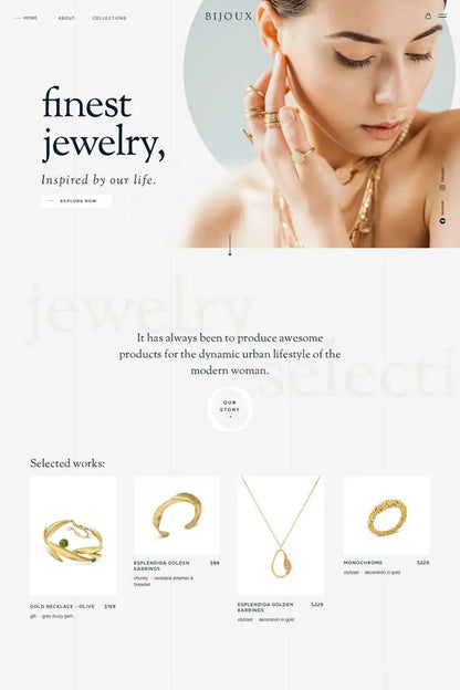 Bijoux - Jewellery Shop eCommerce WooCommerce