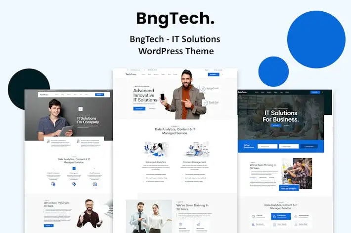 BngTech - IT Solutions WordPress Theme