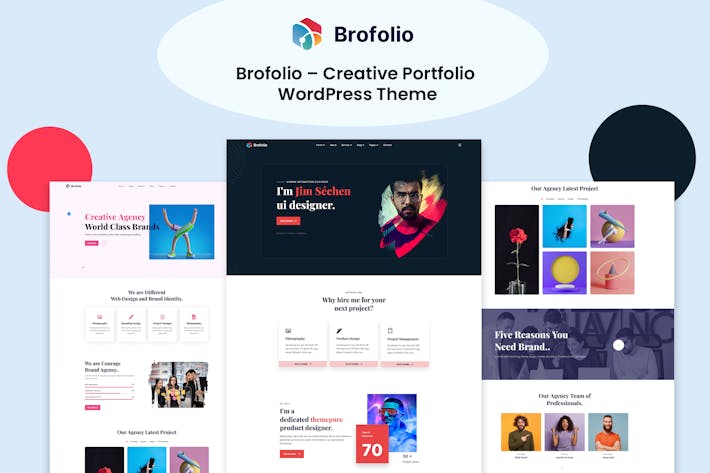 Brofolio – Creative Portfolio WordPress Theme