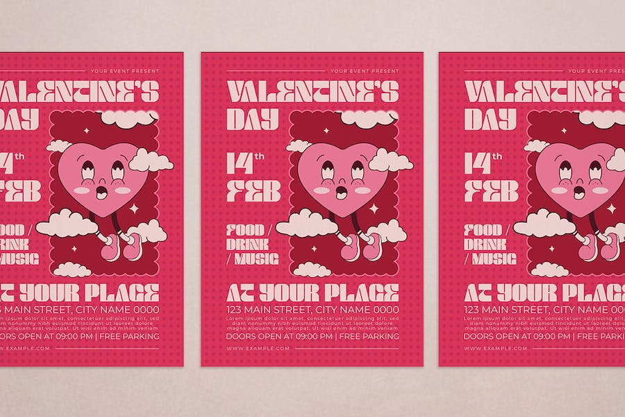 Happy Valentine's Day - Valentine's Day Flyer