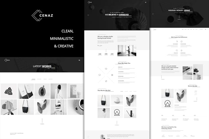 CEZAN - Minimal Creative WordPress Theme