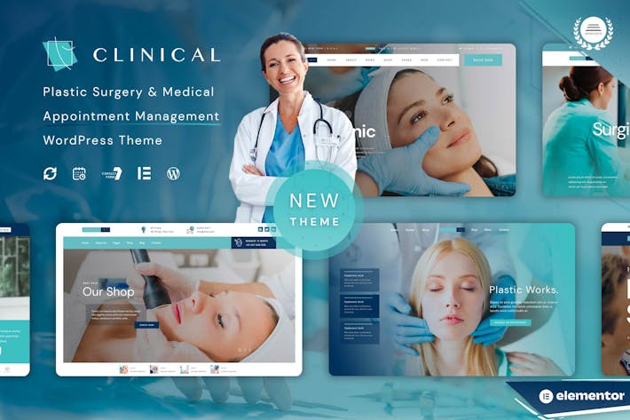 Clinical - Plastic Surgery Wordpress Theme