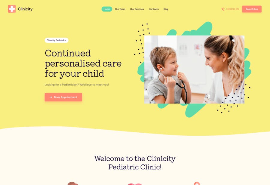 Clinicity - Health & Medical Elementor Theme