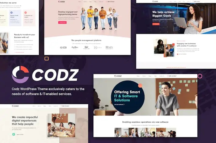 Codz - Software & IT Services WP Theme