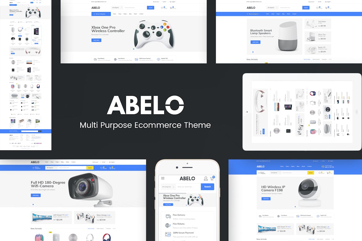 Abelo - Digital Responsive Prestashop Theme