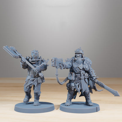 Warhammer - Kill Team - Collection 3D Printable Miniatures - BLOODED