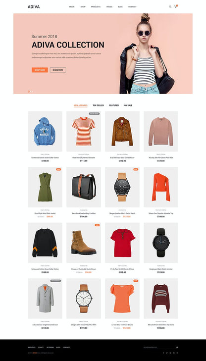 Adiva - eCommerce WordPress Theme