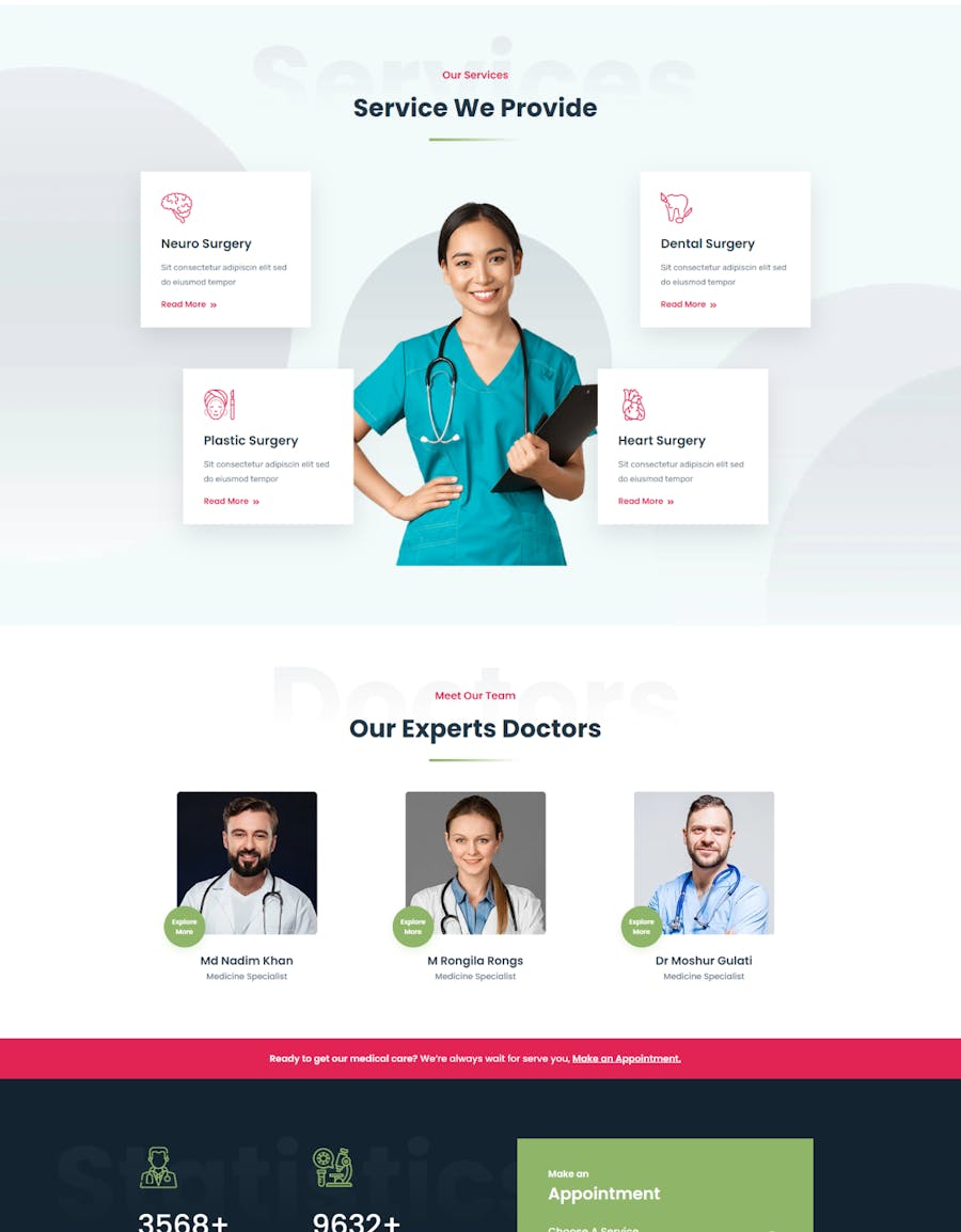 Doctio - Medical Health WordPress Theme