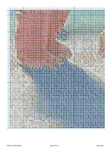 Moana Cross Stitch Patter, Printable Baby Moana Cross Stitch, Hand Embroidery