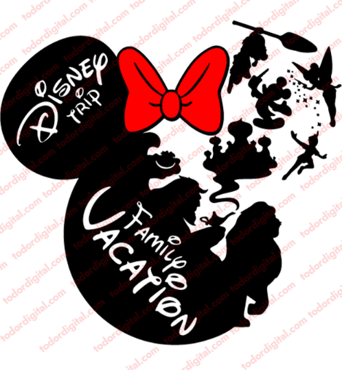 Disney - Mickey Mouse Disnay Design For Family Vacation