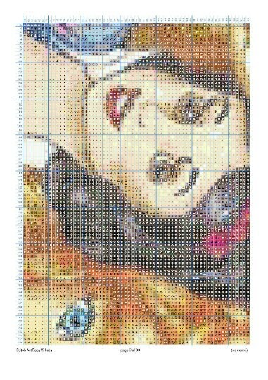 Princess Cross Stitch Pattern - Princess Cross Stitch - Hand Embroidery