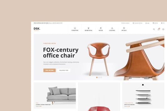 DSK - Furniture Store WooCommerce WordPress Theme