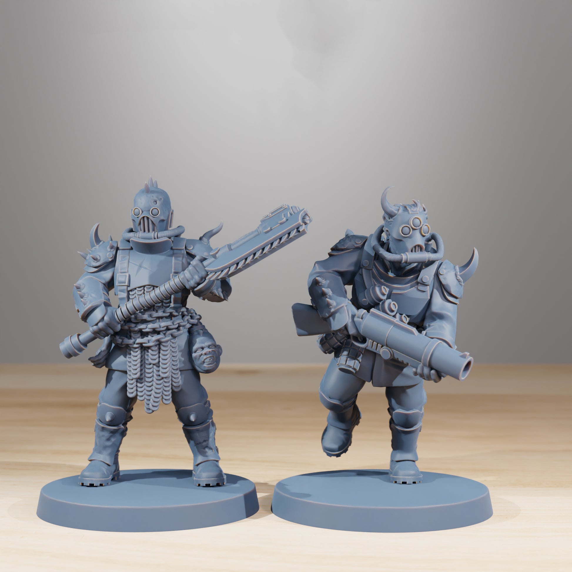 Warhammer - Kill Team - Collection 3D Printable Miniatures - BLOODED