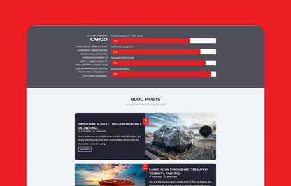 Eagle - Logistics & Transportation WordPress Theme