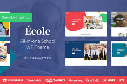 Ecole - Education & School WordPress Theme