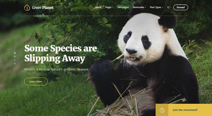 Ecology & Environment WP Theme - Green Planet