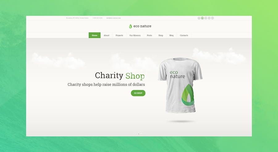 Eco Nature - Environment & Ecology WordPress Theme