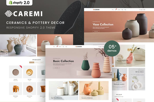 Caremi - Ceramics & Pottery Decor Shopify Theme