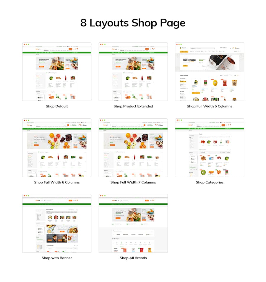 Farmart - Organic & Grocery Marketplace WordPress