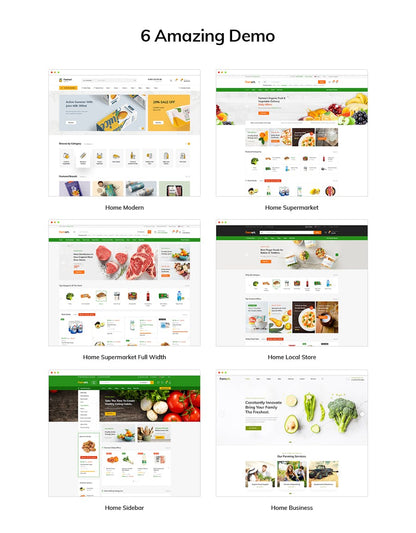 Farmart - Organic & Grocery Marketplace WordPress