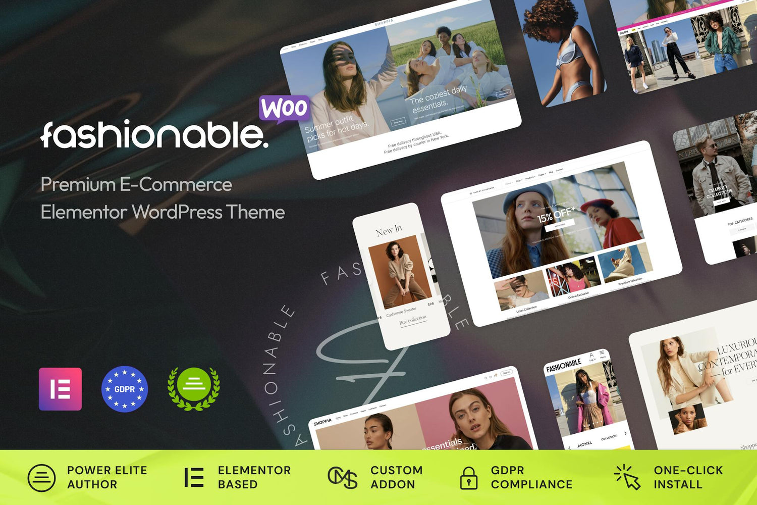 Fashionable - Clothing & Apparel WooCommerce Theme