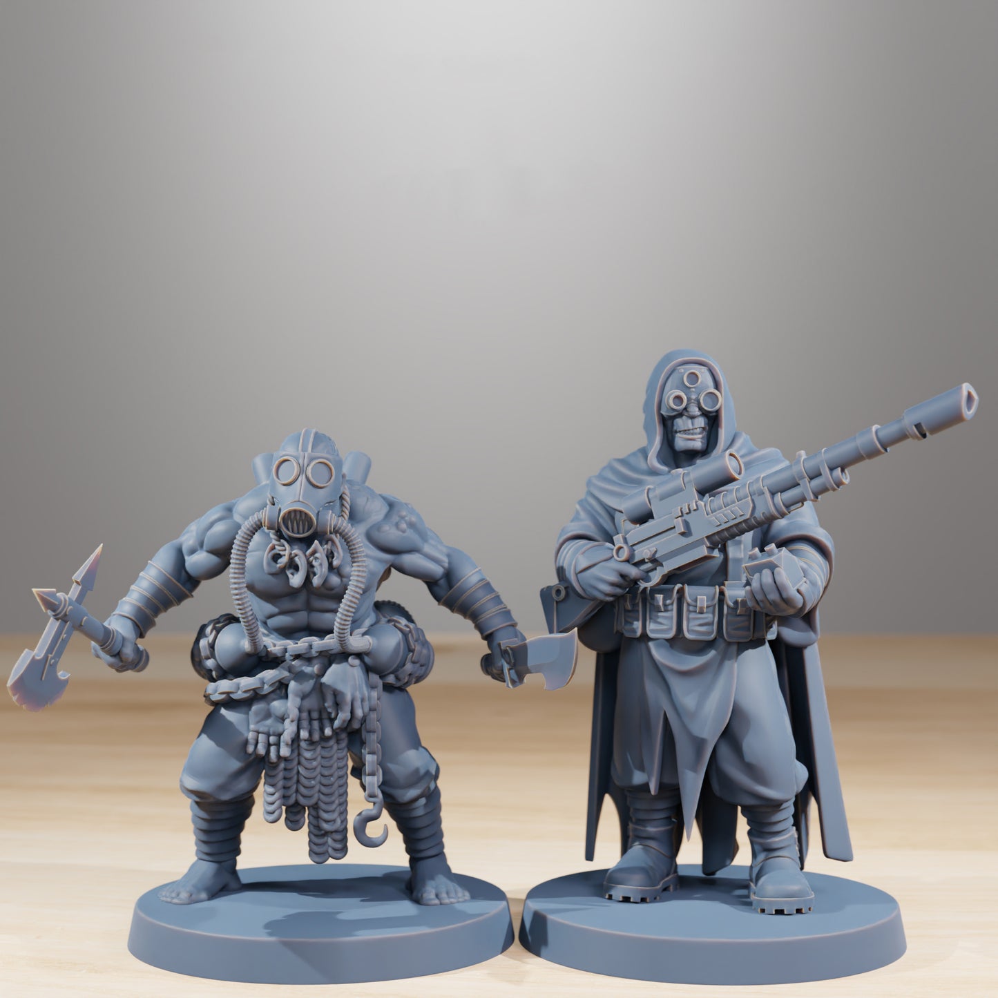 Warhammer - Kill Team - Collection 3D Printable Miniatures - BLOODED