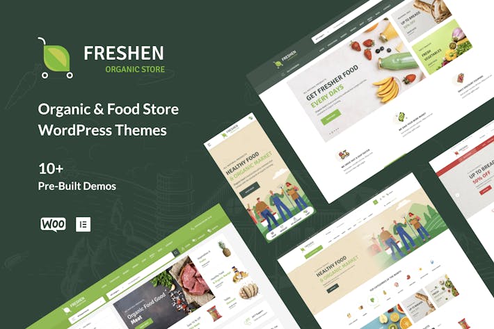 Freshen - Organic Food Store WordPress Theme