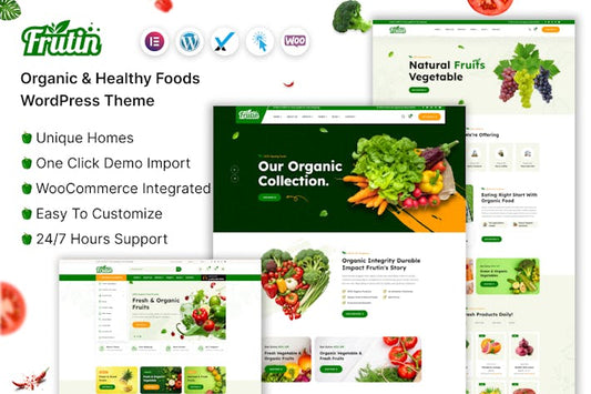 Frutin - Organic & Healthy Food WordPress Theme