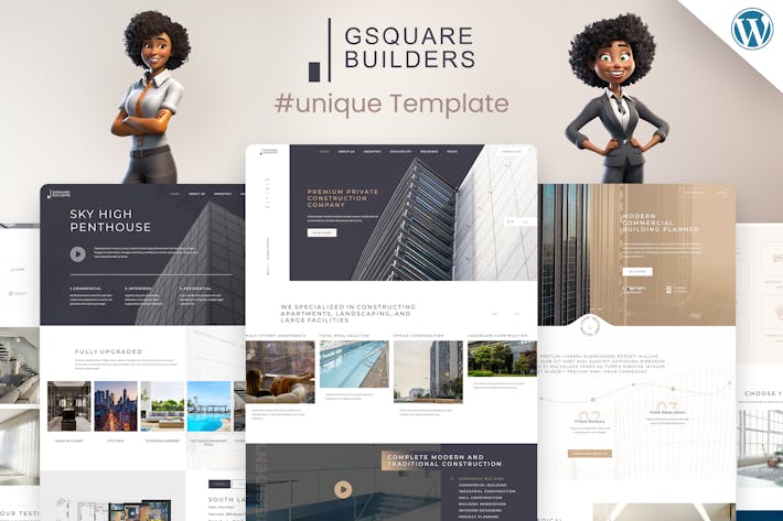 Gsquare - Real Estate Wordpress Theme