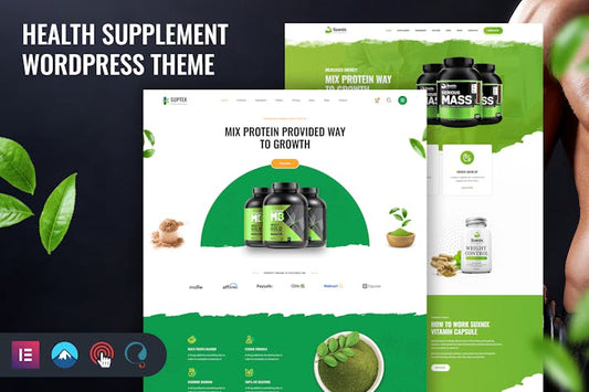 Health Supplement WordPress Theme