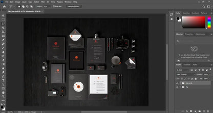 Identity Mockup corporate best mockup for persons