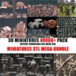 Miniatures STL Files for 3D Printing