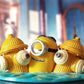 Minions - Mini Clip "Jacuzzi" - 3D Printable Files