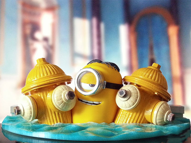 Minions - Mini Clip "Jacuzzi" - 3D Printable Files