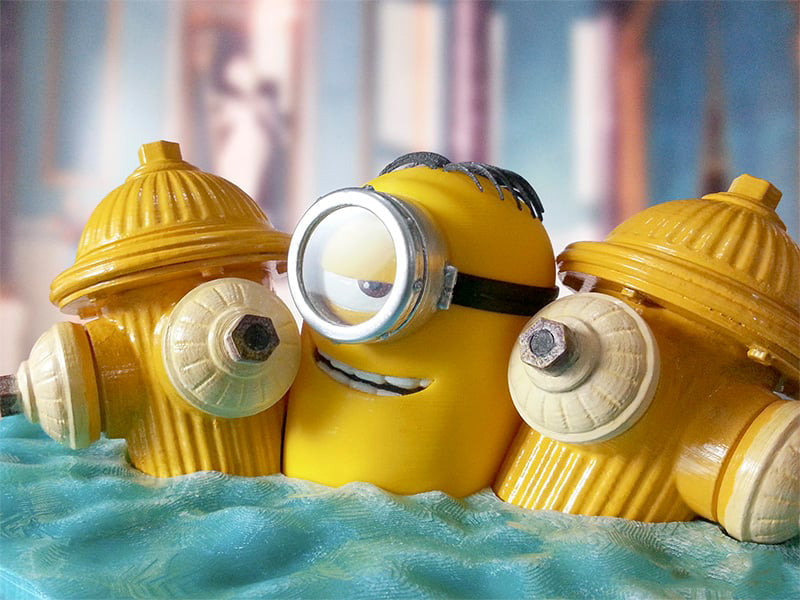 Minions - Mini Clip "Jacuzzi" - 3D Printable Files