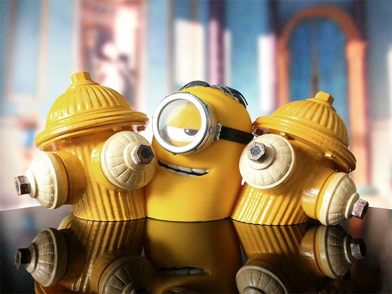 Minions - Mini Clip "Jacuzzi" - 3D Printable Files