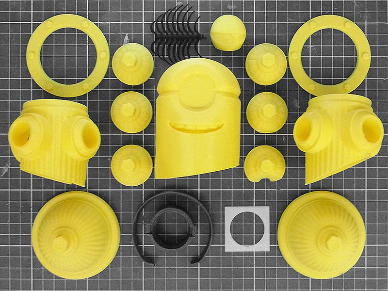 Minions - Mini Clip "Jacuzzi" - 3D Printable Files