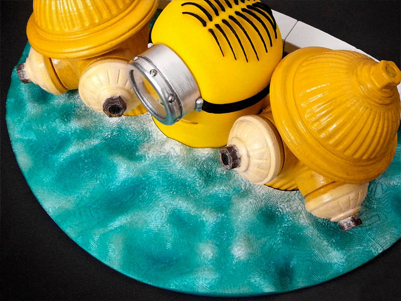 Minions - Mini Clip "Jacuzzi" - 3D Printable Files