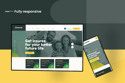 Insurez - Insurance Company WordPress Theme