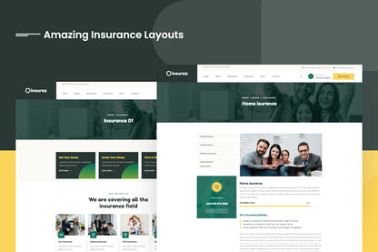 Insurez - Insurance Company WordPress Theme