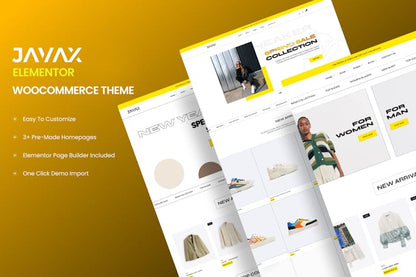 Javax - Elementor WooCommerce Theme