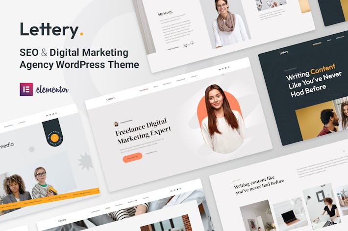 Lettery - Digital Marketing Agency WordPress Theme