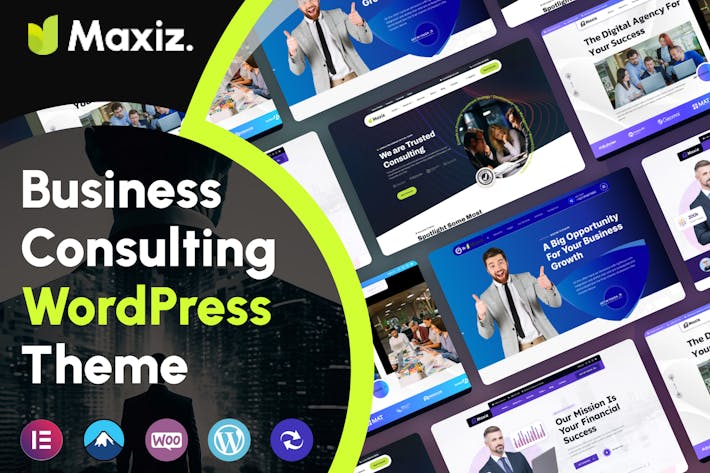 Maxiz - Business Consulting WordPress Theme