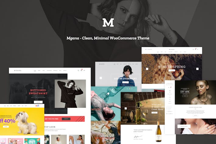 Mgana - Clean, Minimal WooCommerce WordPress Theme