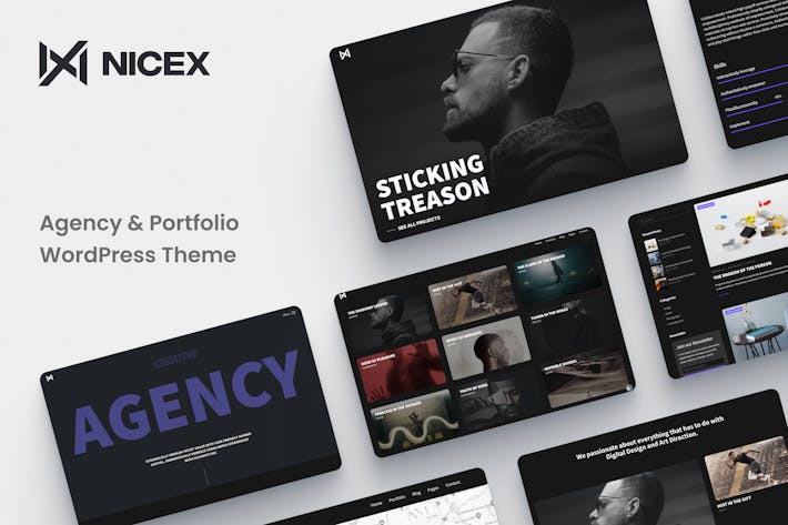 Nicex - Creative Portfolio Theme