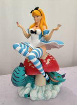 Alice Wonderland 3D STL - Fantasy Figurine Design for 3D Printing